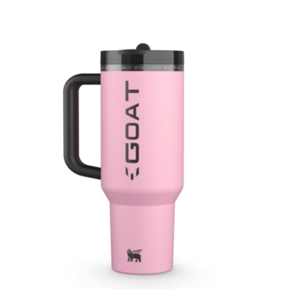 THE STANLEY QUENCHER PROTOUR FLIP STRAW TUMBLER | 40 OZ NIB pink & black.
